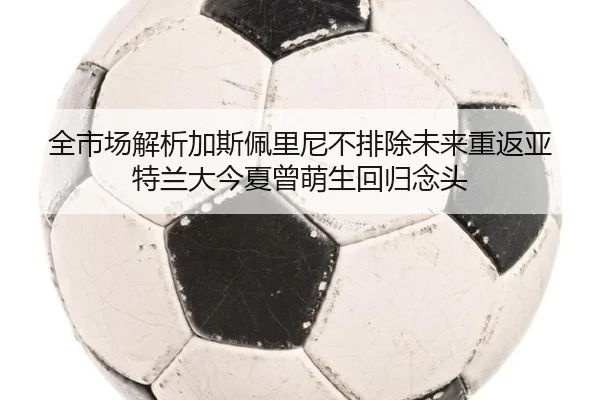 全市场解析加斯佩里尼不排除未来重返亚特兰大今夏曾萌生回归念头（TIANBOSPORTS）